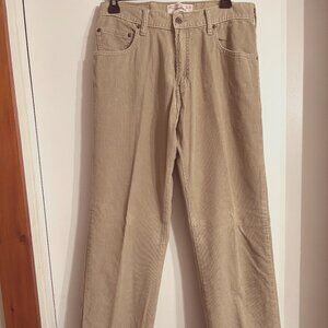 LEVI STRAUSS Tan Corduroy 30x32 Pants